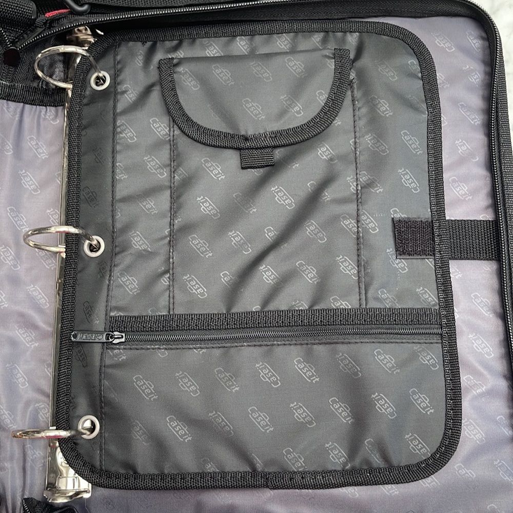 Case it file binder with shoulder straps for home office - Picture 10 of 13